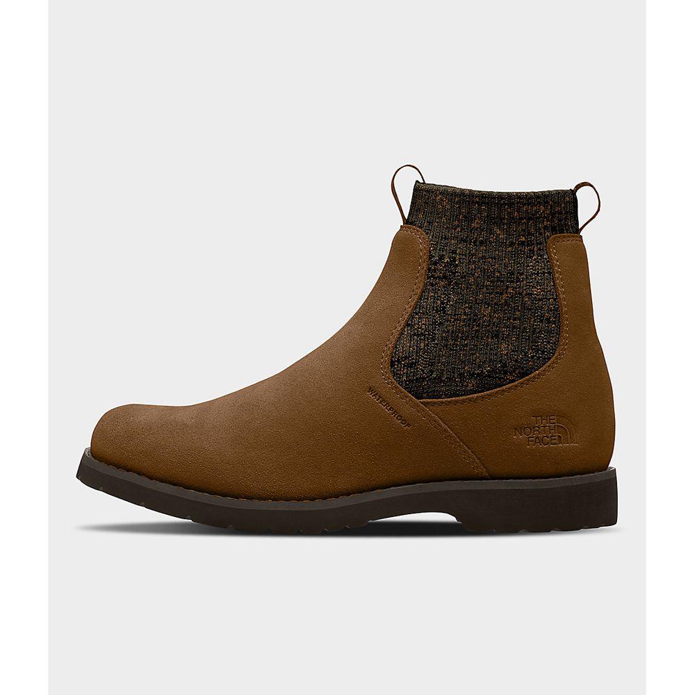 The North Face Ballard Iii Wp Γυναικεια Μπότα Chelsea - Καφε (VFRK64850)